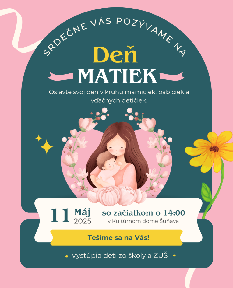 Deň matiek - plagát