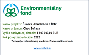Čistička odpadových vôd - rozšírenie kapacity 1